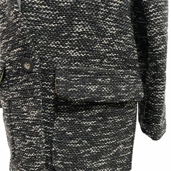 Anthropologie Elevenses Minka Jacket Black Motif - Picture 4 of 11